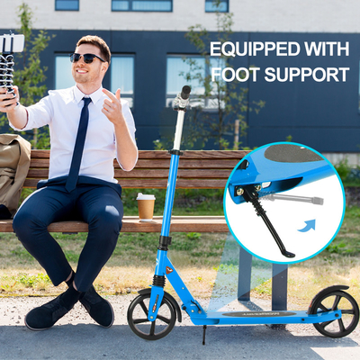 Aluminum Alloy PU Wheels Adult Kick Scooters OEM